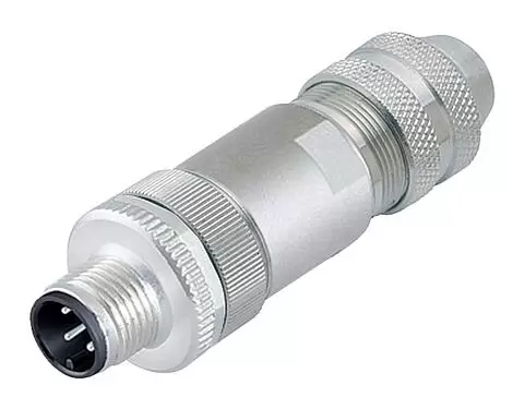 插图 99 1437 812 05 - M12 直头针头电缆连接器, 极数: 5, 6.0-8.0mm, 可接屏蔽, 螺钉接线, IP67, UL
