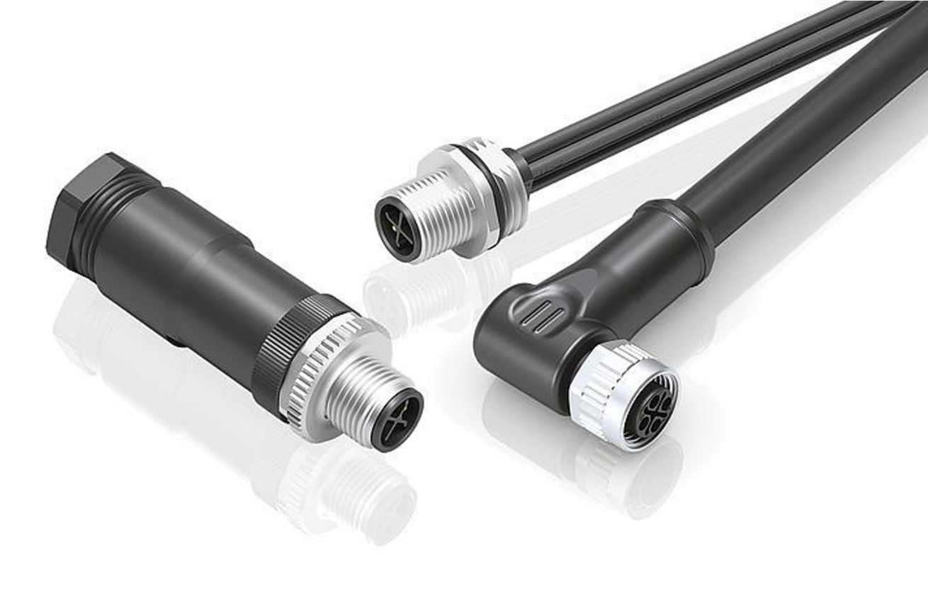 M12 Power Connectors Perfect for industrial applications