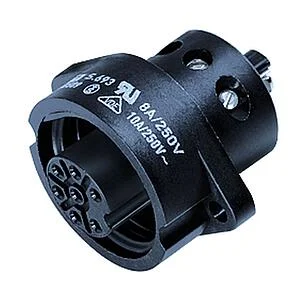 Power Connectors--Female panel mount connector_693_4_6S