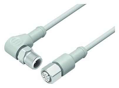 Automation Technology - Sensors and Actuators--Connecting cable male angled connector - female cable connector_763_VL_WS_KD_FB_PP