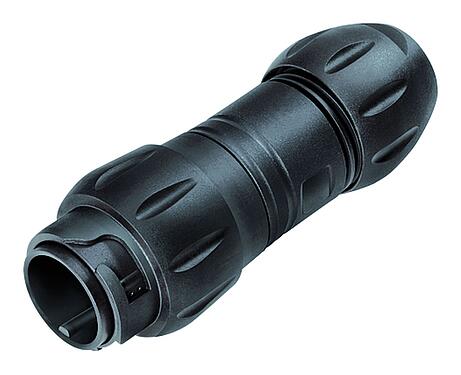 Illustration 99 6501 000 08 - Bayonet Male cable connector, Contacts: 4+3+PE, 7.0-17.0 mm, unshielded, crimping (Crimp contacts must be ordered separately), IP68/IP69K, UL, VDE