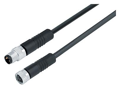 Automation Technology - Sensors and Actuators--Connecting cable male cable connector - female cable connector_765_0_12_DG_SK