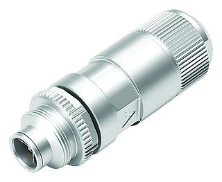 M16 Male cable connector, Contacts: 8, 5.5-9.0 mm, shieldable, IDC, IP67