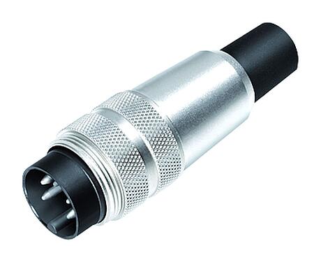 Illustration M16 Male cable connector, Contacts: 14 (14-b), 6.0-8.0 mm, unshielded, solder, IP40