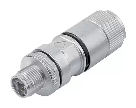 插图 99 3787 810 08 - M12 直头针头电缆连接器, 极数: 8, 5.5-9.0mm, 可接屏蔽, IDC, IP67