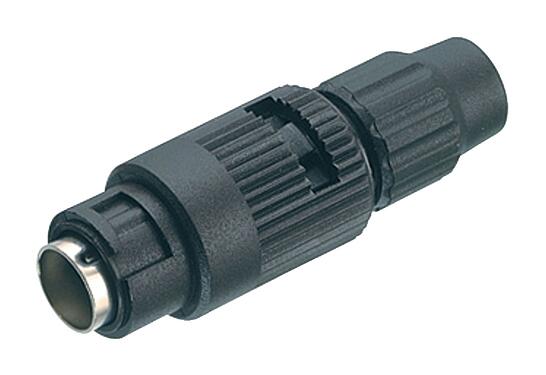 Illustration 99 0971 100 02 - Male cable connector, Contacts: 2, 3.0-4.0 mm, unshielded, solder, IP40