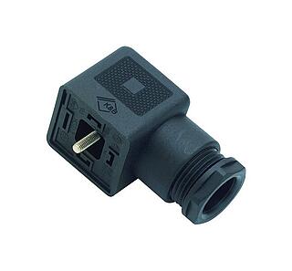Female power connector, Contacts: 2+PE, 8.0-10.0 mm, unshielded, screw clamp, IP40 without seal, UL, ESTI+, VDE, PG 11