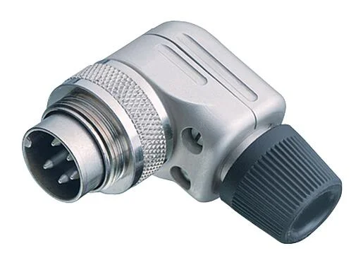 插图 99 0163 12 19 - M16 弯角针头电缆连接器, 极数: 19, 6.0-8.0mm, 可接屏蔽, 焊接, IP40