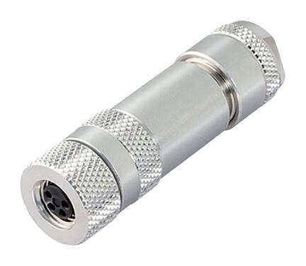 Illustration 99 3360 100 03 - M8 Female cable connector, Contacts: 3, 4.0-5.5 mm, shieldable, screw clamp, IP67, UL