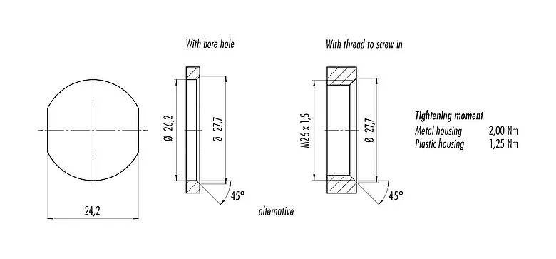 Assembly instructions / Panel cut-out 09 2450 180 05 - 7/8