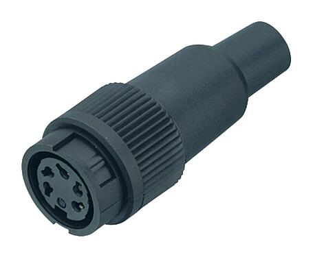 插图 99 0646 02 08 - 卡扣式 直头孔头电缆连接器, 极数: 8, 6.0-8.0mm, 非屏蔽, 焊接, IP40