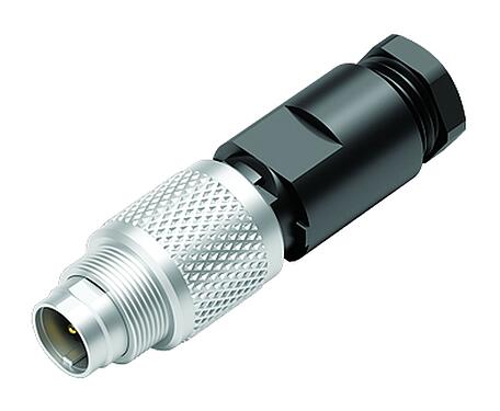 3D View 99 0409 00 04 - M9 IP67 Male cable connector, Contacts: 4, 3.5-5.0 mm, unshielded, solder, IP67