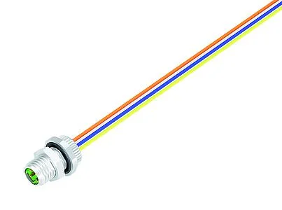 Automation Technology - Sensors and Actuators--Male panel mount connector_818_3_FS_Li_vv