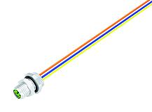 Automation Technology - Sensors and Actuators--Male panel mount connector_818_3_FS_Li_vv