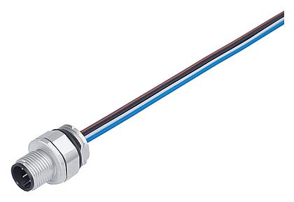 Automation Technology - Sensors and Actuators--Male panel mount connector_763_3_FS_pos_DG