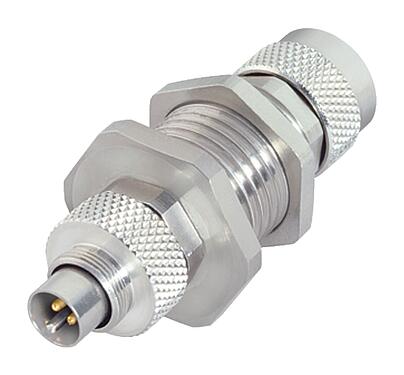 Illustration 09 9618 100 05 - M9 Lead-through for control cabinet, Contacts: 5, shieldable, pluggable, IP67