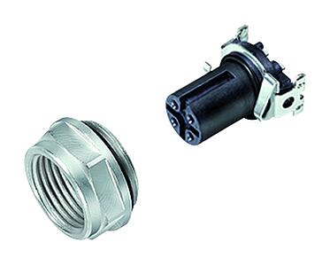Automatisierungstechnik - Sensorik und Aktorik--Flanschdose_763_4_EBD_SMT_schirm_Gehaeuse_9mm