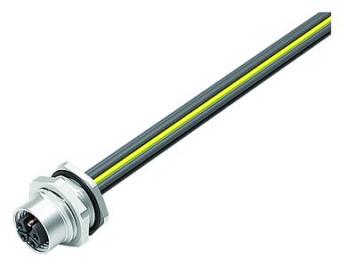 Automation Technology - Voltage and Power Supply-M12-K-Female panel mount connector_824_4_FD_K_vv