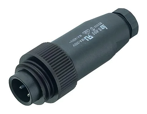 Illustration 99 4201 00 07 - RD24 Male cable connector, Contacts: 6+PE, 6.0-8.0 mm, unshielded, crimping (Crimp contacts must be ordered separately), IP67, UL, ESTI+, VDE, PG 9