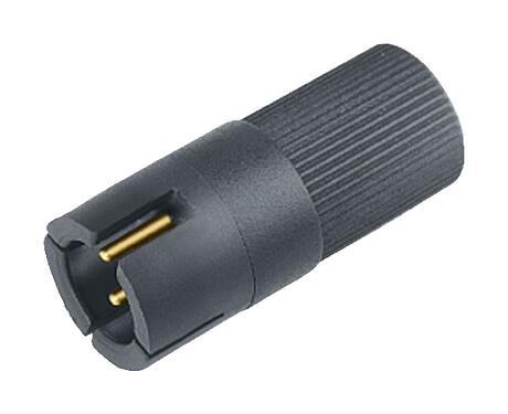 3D视图 09 9767 00 04 - Snap-in 快插 直头针头电缆连接器, 极数: 4, 3.6mm, 非屏蔽, 焊接, IP40