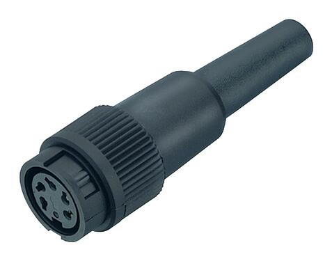 插图 99 0682 00 07 - 卡扣式 直头孔头电缆连接器, 极数: 7, 3.0-6.0mm, 非屏蔽, 焊接, IP40