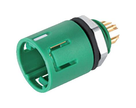3D View 99 9227 070 08 - Snap-In Male panel mount connector, Contacts: 8, unshielded, solder, IP67, UL