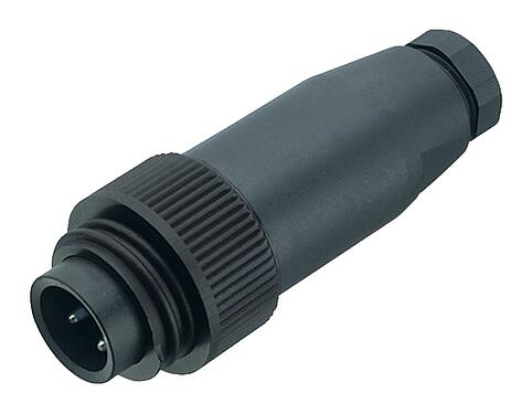 插图 99 0209 00 04 - RD24 直头针头电缆连接器, 极数: 3+PE, 6.0-9.0mm, 非屏蔽, 螺钉接线, IP67, PG 9
