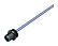 Automation Technology - Sensors and Actuators  Male panel mount connector M12-A