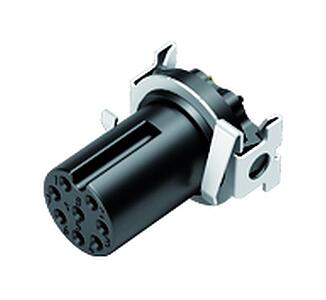 Automation Technology - Sensors and Actuators--Female receptacle_763_4_EBD_8pol_SMT_schirm_Einsatz_o_O