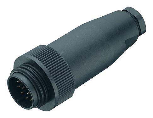 插图 99 0717 00 13 - RD30 直头针头电缆连接器, 极数: 12+PE, 10.0-12.0mm, 非屏蔽, 焊接, IP65
