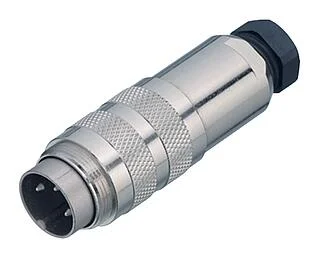 M16 Male cable connector, Contacts: 6 (06-a), 4.0-6.0 mm, shieldable, solder, IP67, UL 2238