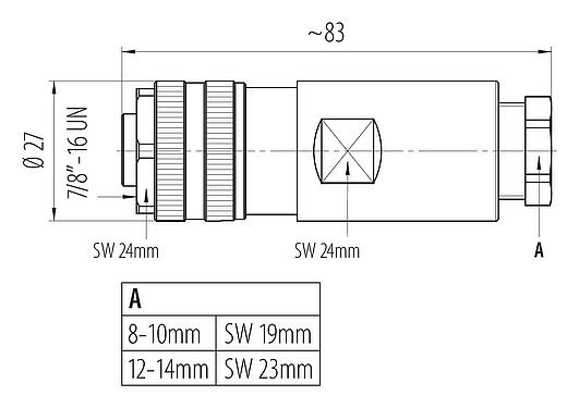 Scale drawing 99 2440 42 03 - 7/8