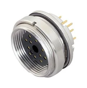 Miniature Connectors--Female panel mount connector_723_4_90_1