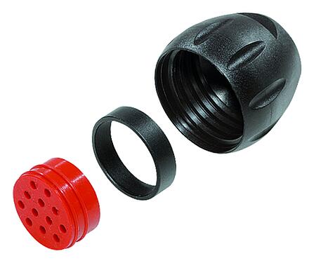 Illustration 08 3232 000 000 - Bayonet HEC - Strand seal for 12-pin flange connectors; Series 696