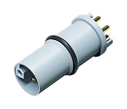 Illustration 86 5443 0000 00845 - M12 Male receptacle, Contacts: 5, unshielded, THR, IP68, UL 2238