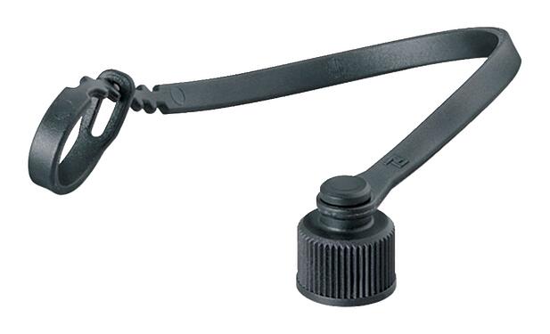 Illustration Protecting cap, IP67, for male cable connector, M8