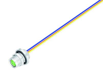 Automation Technology - Sensors and Actuators--Male panel mount connector_818_4_FD_Li_vv