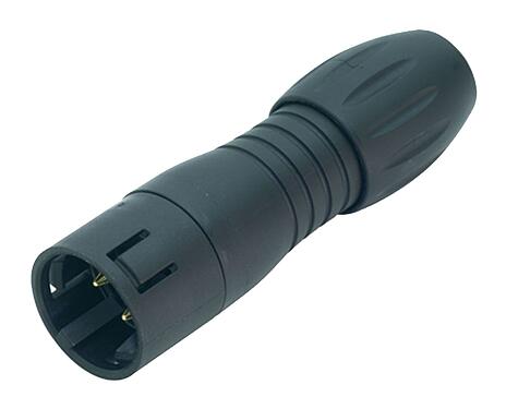 3D View 99 9125 00 08 - Snap-In IP67 Male cable connector, Contacts: 8, 4.0-6.0 mm, unshielded, solder, IP67, VDE