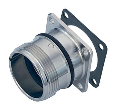 Illustration 99 4608 00 12 - M23 Female panel mount connector, Contacts: 12, unshielded, solder, IP67, front fastened