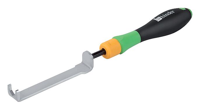 Illustration 07 0085 000 - M8 - Assembly key for M8 locking ring with torque limitation 0.4 Nm, SW 9 mm; Series 718/768