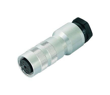 插图 M16 直头孔头电缆连接器, 极数: 16, 8.0-10.0mm, 可接屏蔽, 焊接, IP67, UL 2238, 带防护环
