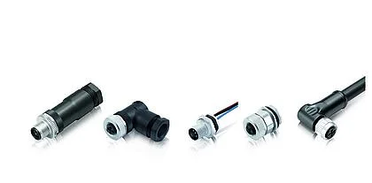 M12 T型连接器 - 自动化技术