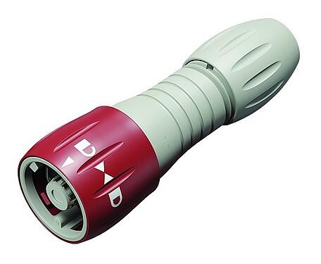 Illustration 99 0771 451 08 - Bayonet Male cable connector, Contacts: 8, 4.0-6.0 mm, unshielded, solder, IP67 (when unplugged as well)