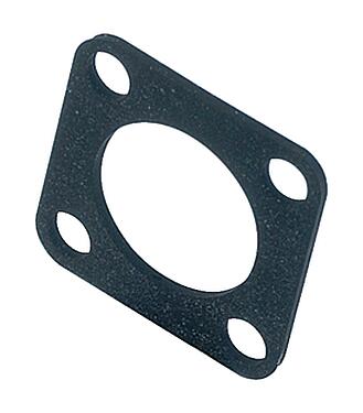 Illustration 16 0959 000 - M12-A/B/D/K/K/L/S/T/US/X - gasket for square flange plug, metal; 713/715/763/766/813/814/815/825/866/876 series