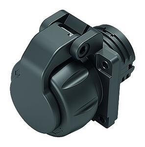 电源连接器--孔头法兰座_696_Klapp_D