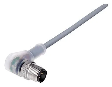 Automation Technology - Sensors and Actuators--Male angled connector_763_1_WS_SK_LED