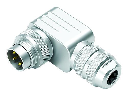 Illustration 99 5661 75 19 - M16 Male angled connector, Contacts: 19 (19-a), 6.0-8.0 mm, shieldable, solder, IP67, UL