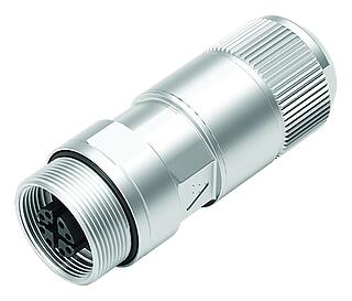M16 Female cable connector, Contacts: 8, 5.5-9.0 mm, shieldable, IDC, IP67