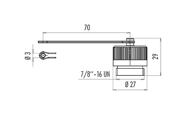 Scale drawing 08 2811 000 000 - 7/8