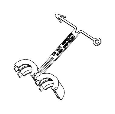 Scale drawing 16 0977 000 - M12-A/B/D/K/K/L/S/T/US/X - sleeve to prevent accidental disconnection under load; series 713/715/763/766/813/814/815/825/866/876